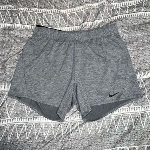 Grey nike shorts